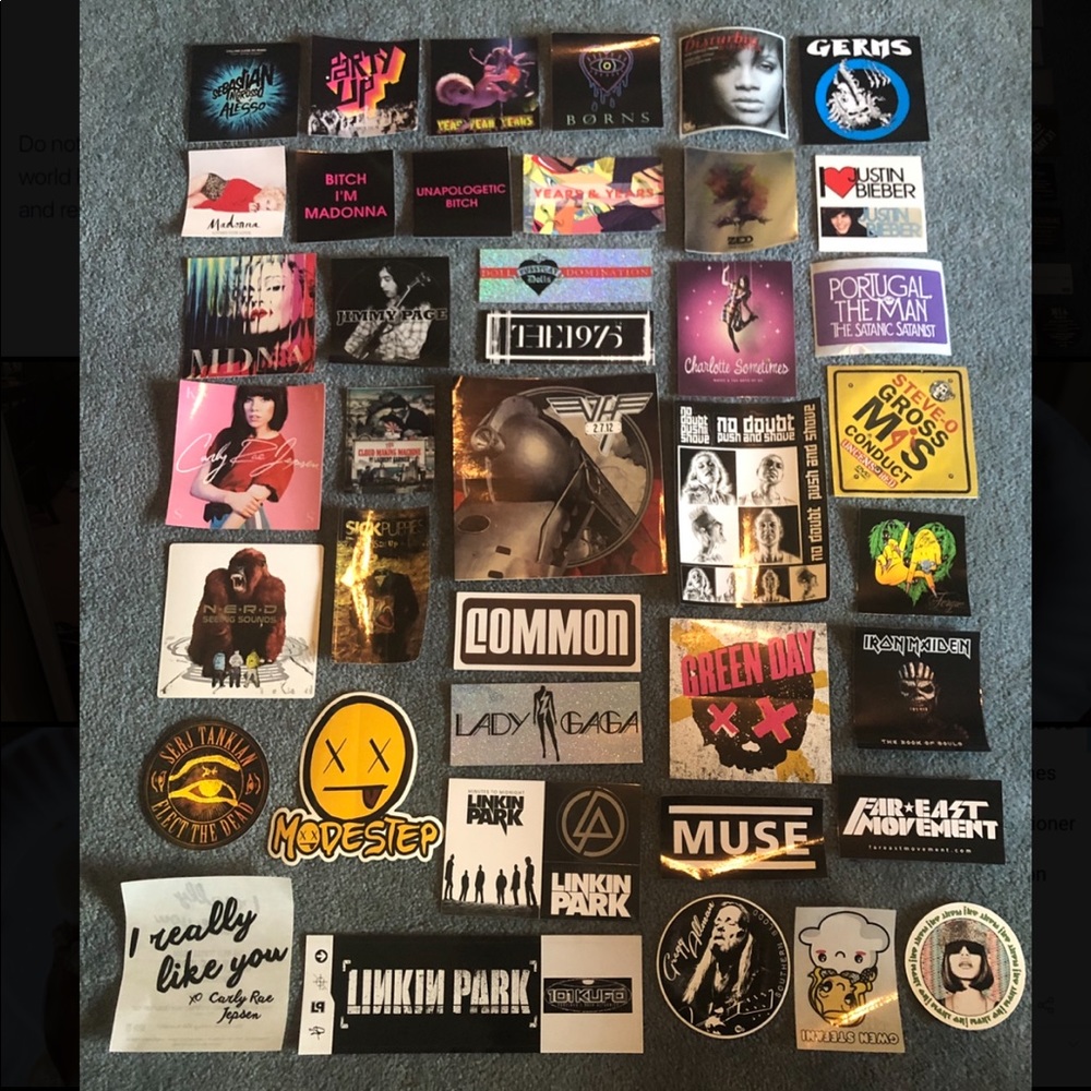 Record Label stickers